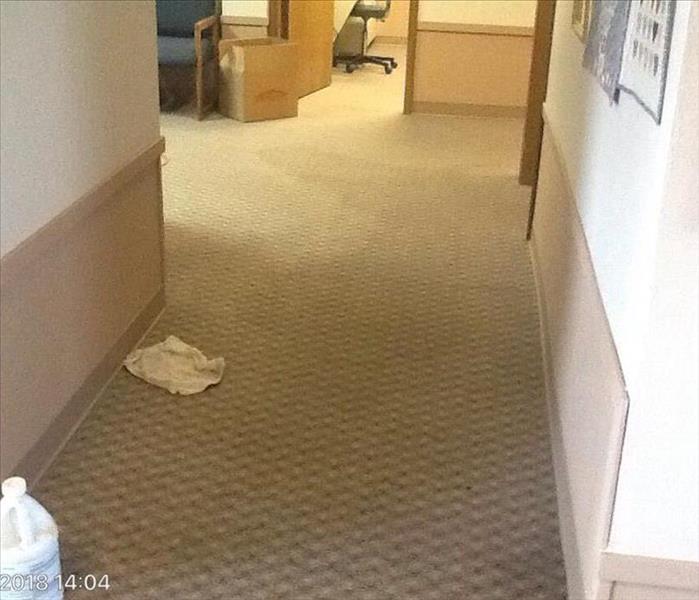 Sewage loss in an office